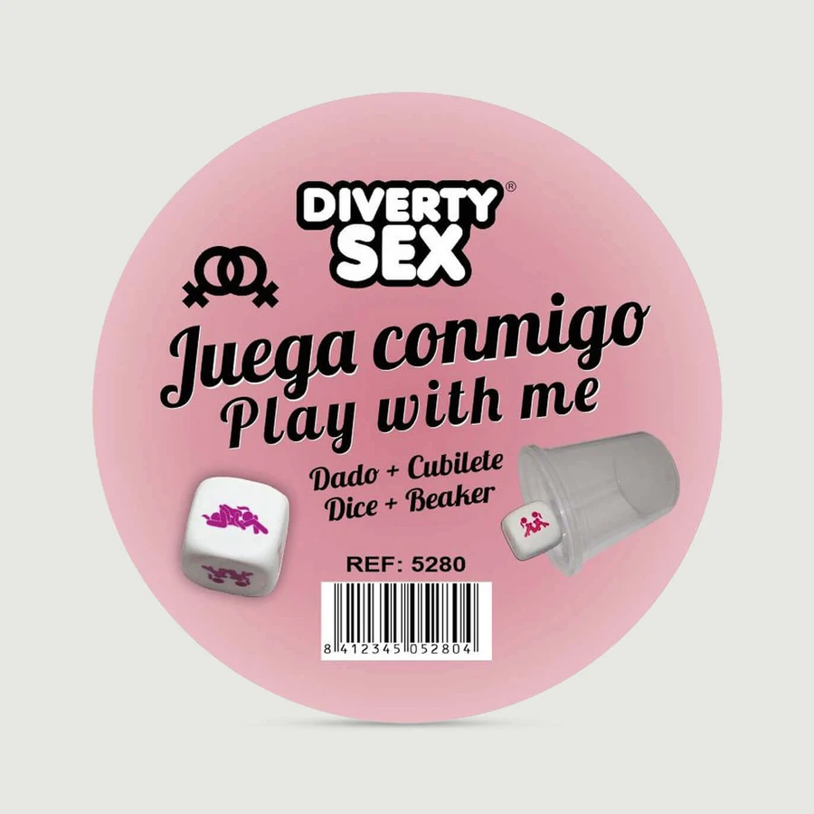 Play With Me Dice - White