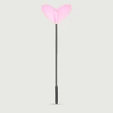 Cupid Strike-Serie: Ledergerte mit Herzspitze, 33 cm – Rosa