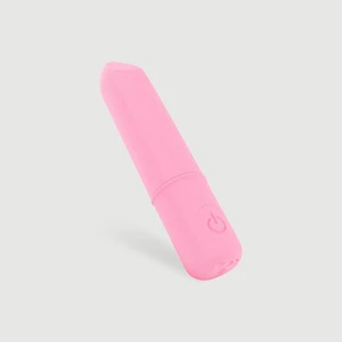 Vibrador recargable de silicona Loki - Rosa