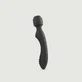Vibrador Twist 2 en 1 con doble motor y varilla para masaje del punto G - Negro