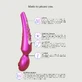 Pleaser Premium Clitoral Flapping Stimulator - Iridescent Pink