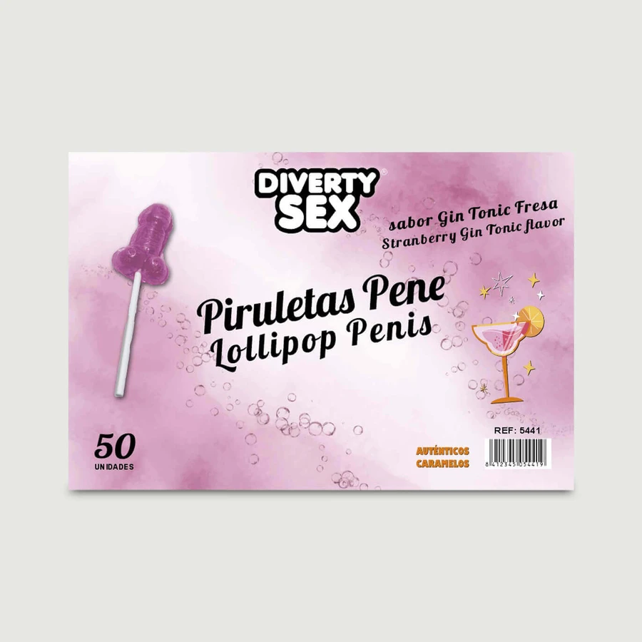 Penis-Lutscher mit Gin-Tonic-Geschmack