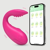 Sexopolis Cleo App-Controlled Premium Silicone Vibrator - Pink
