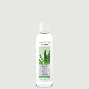 Aceite de masaje Nuru con aloe vera de NU - 150 ml