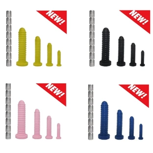 Gode anal « Butthole Tormentor » X-Large en silicone platine, 58,4 cm - Noir
