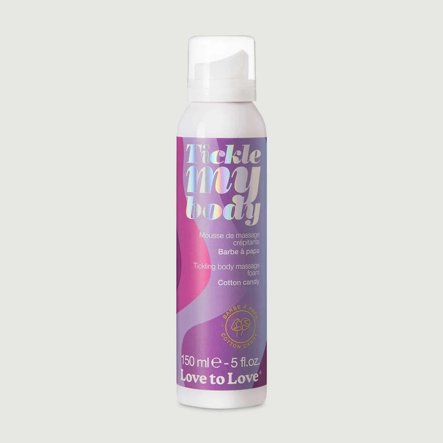Espuma de masaje con aroma a algodón de azúcar «Tickle My Body» - 150 ml