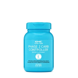 Gnc Total Lean Fase 2 Carb Controller, Control de Carbohidratos, 120 Cps