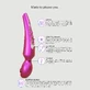 Stymulator łechtaczki Pleaser Premium z ruchomymi skrzydełkami – różowy opalizujący