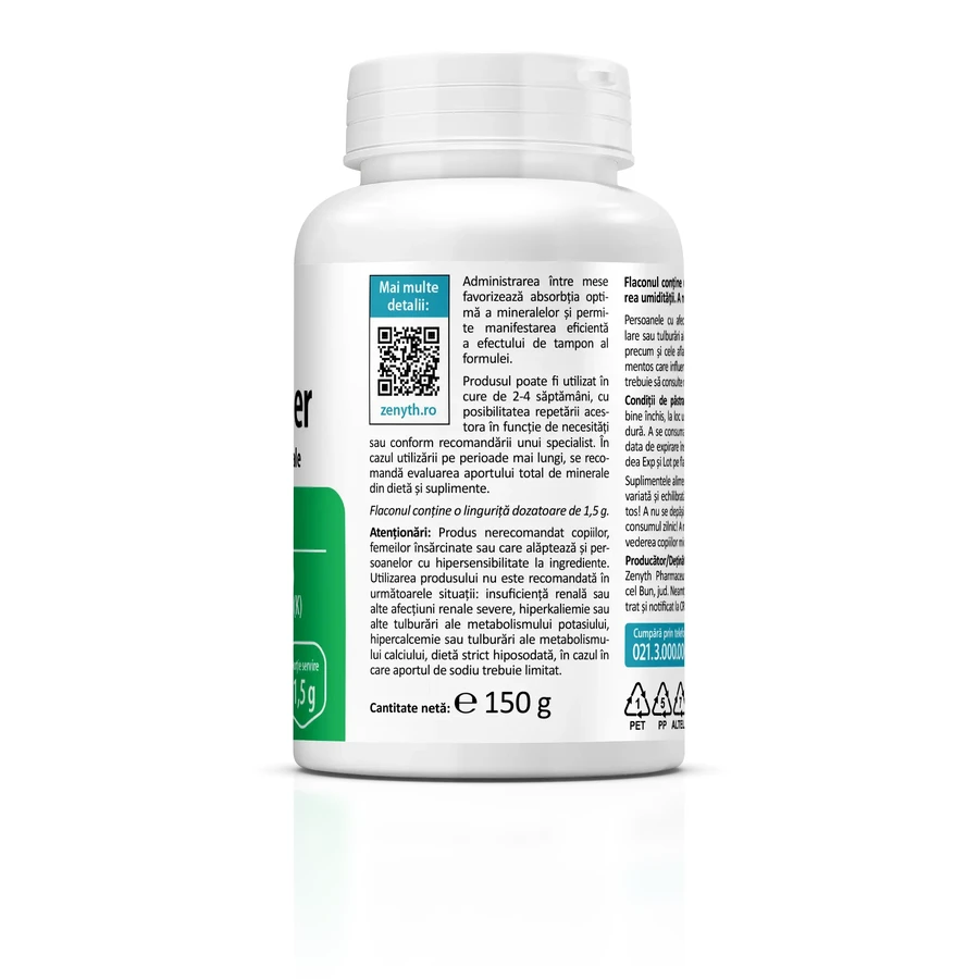 Base Powder Mineral Salt and Electrolyte Complex, 150 g powder