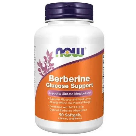 Now foods, suport pentru glucoză, 2x90 capsule