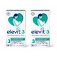 Elevit 3, multivitamines pour la période postnatale et l'allaitement, 2 x 30 gélules, Bayer