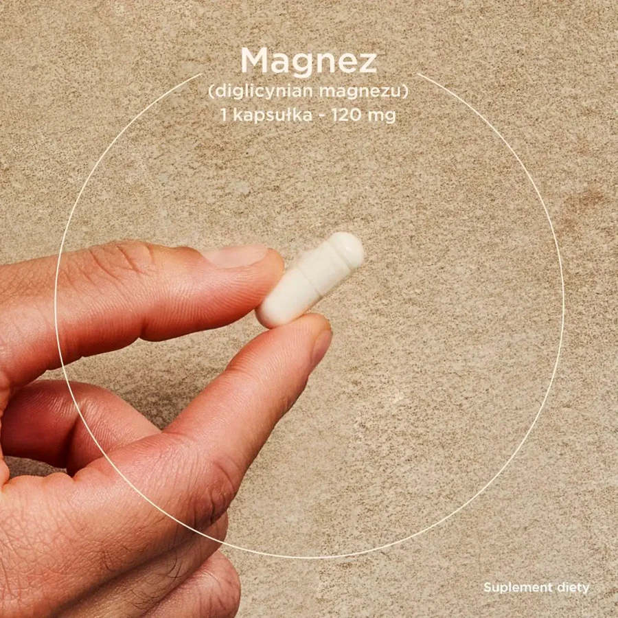 Glycinate de magnésium Solgar, 60 gélules