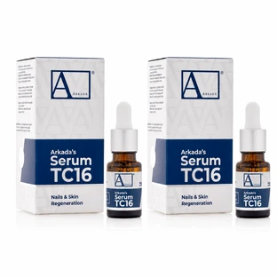 Arkada's TC16 Serum: Liquid Collagen Serum, 2 x 11 ml
