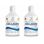 Colagen Marin Hidrolizat 10000mg, 2x500 ml, Swedish Nutra