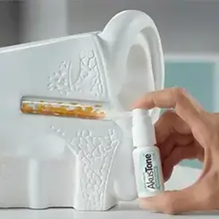 Akustone, ear spray, 3x15 ml