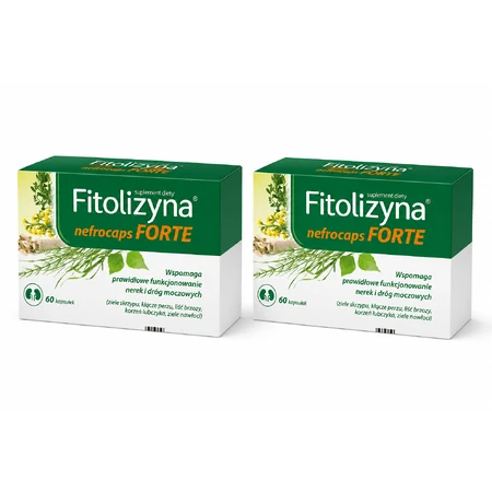 Fitolizyna Nefrocaps Forte, 2x60 capsule, Polpharma