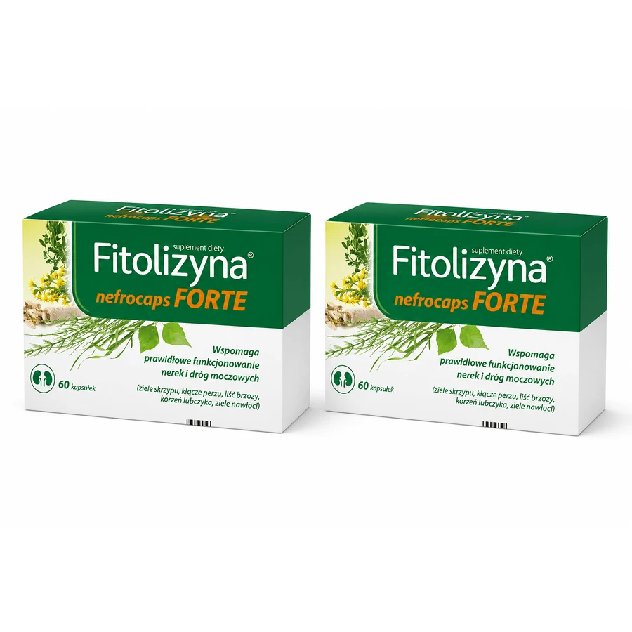 Fitolizyna Nefrocaps Forte, 2x60 capsule, Polpharma