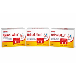 Urinal Akut Idelyn, 3x10 + 10 tablets, (1+1), Walmark