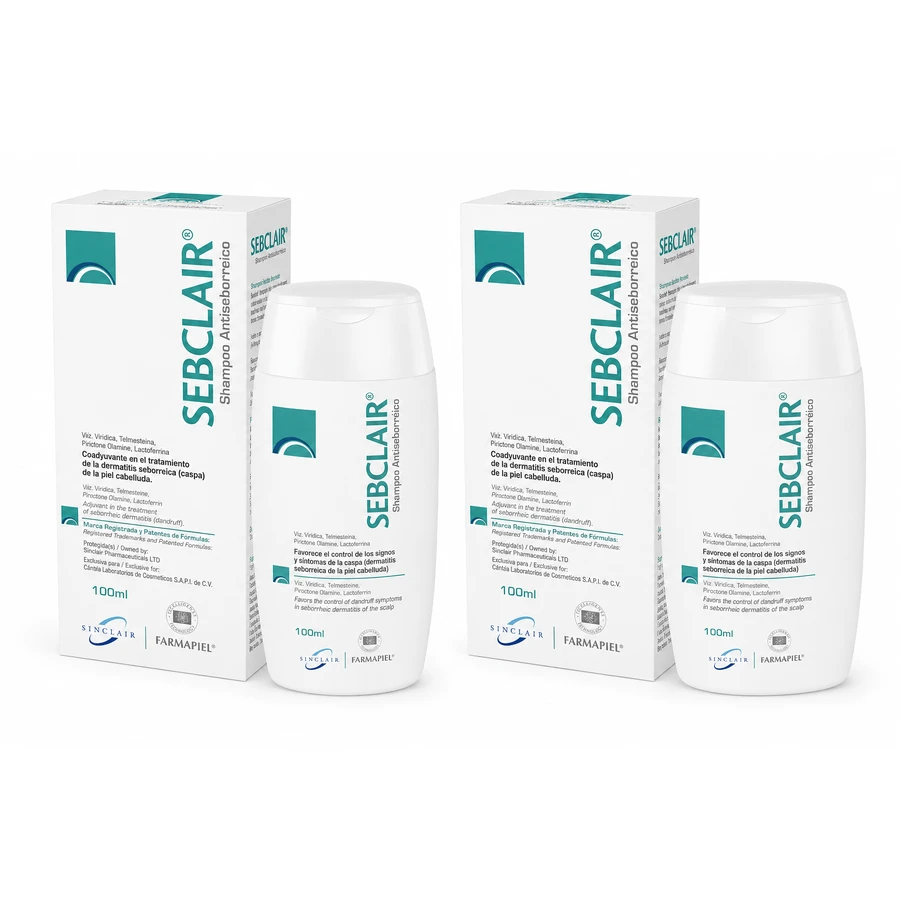 Sebclair Shampoo, 2 x 100 ml, Alliance Pharma