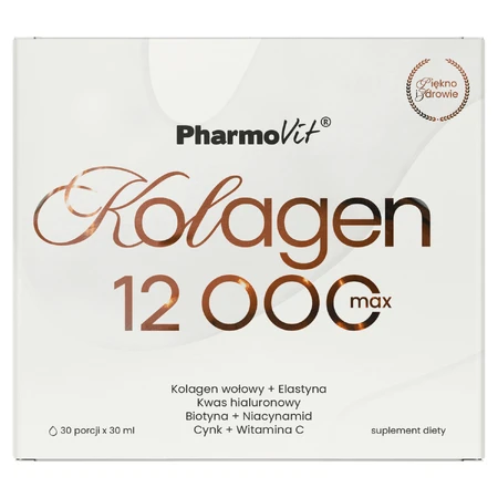 PharmoVit Colágeno 12000 Max, 30 ml x 2x30 frascos
