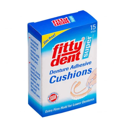Fittydent Super Retainers for Lower and Upper Dentures, 8x15 pieces, Dentaid