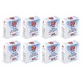Fittydent, pastillas para la limpieza de dentaduras postizas, 8 x 32 unidades