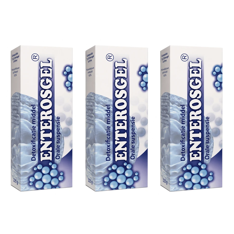 Enterosgel, 3 x 225 g, Bioline