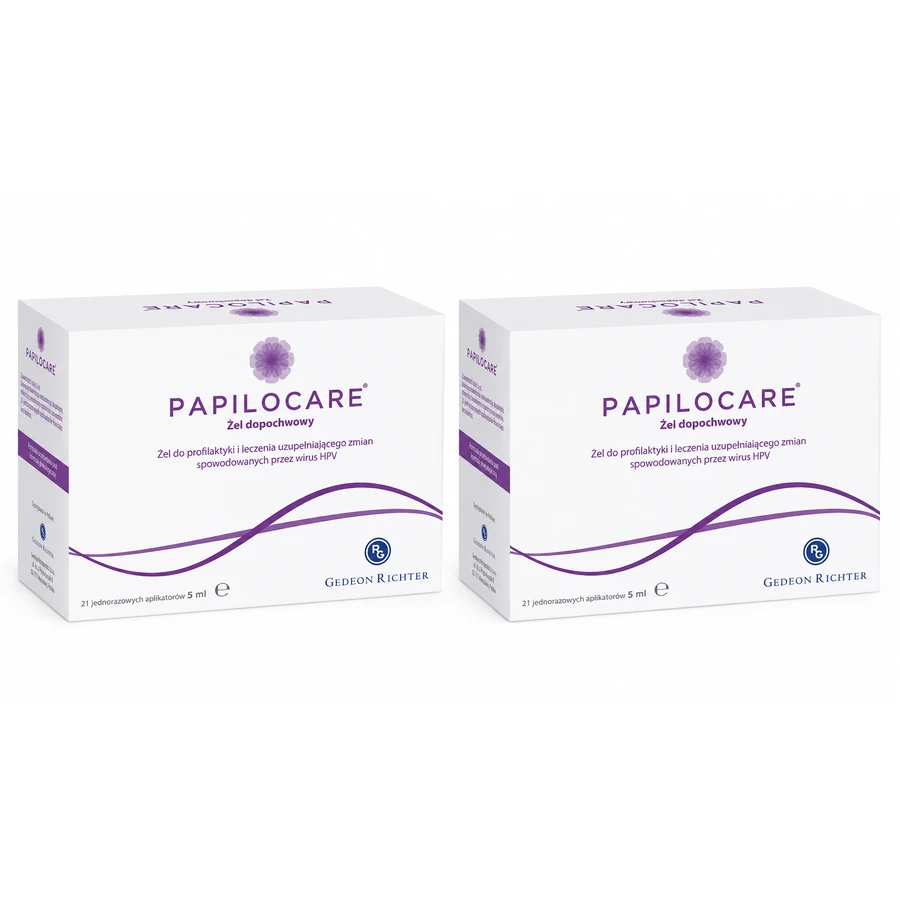 Papilocare, vaginal gel, 2x21 applicators