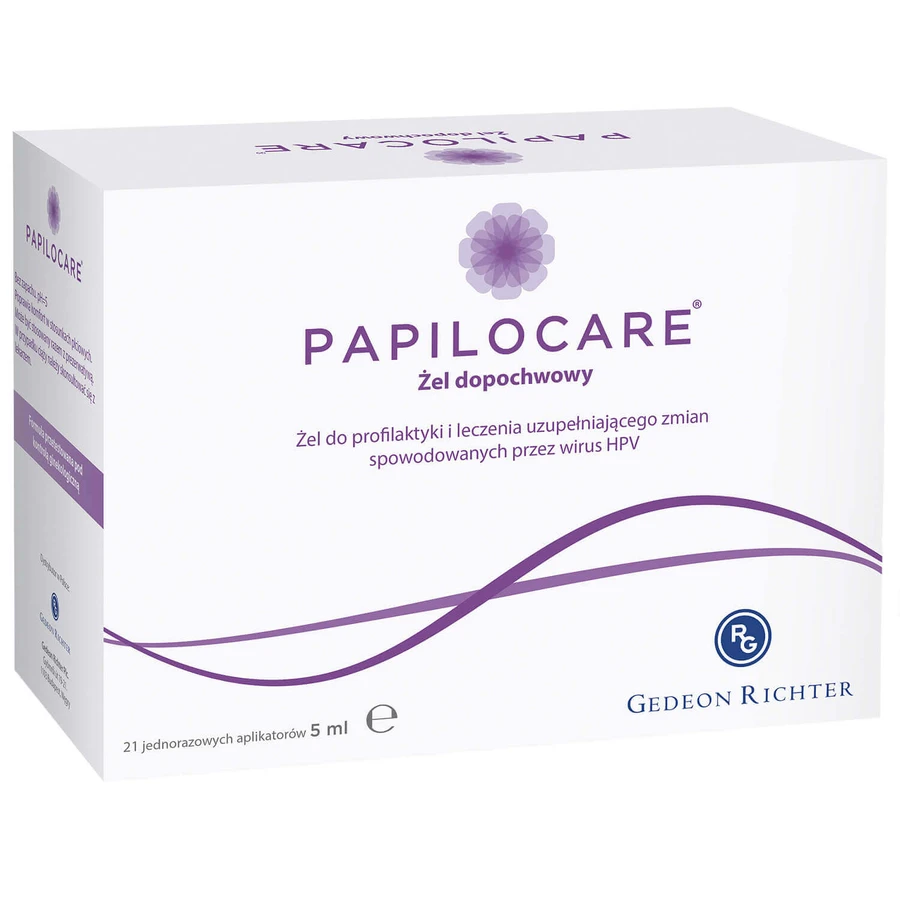 Papilocare, vaginal gel, 2x21 applicators