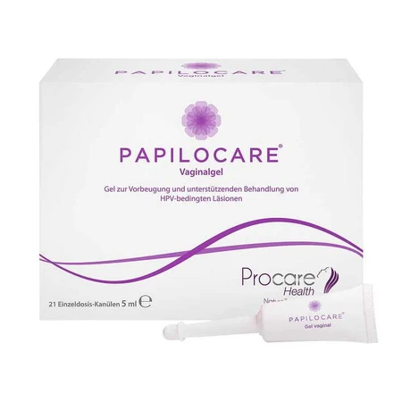 Papilocare, gel vaginal, 2x21 aplicatoare