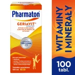 Pharmaton Geriavit, 2x100 comprimate filmate
