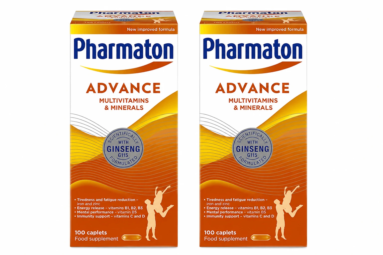 Pharmaton Geriavit, 2x100 tablets, Opella Healthcare