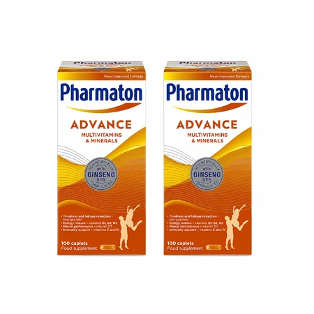 Pharmaton Geriavit, 2x100 filmomhulde tabletten