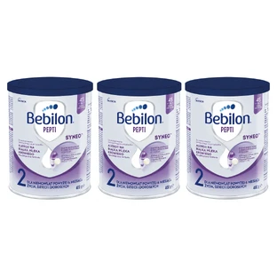 Bebilon Pepti 2 Syneo Infant Formula, for infants 6 months and older, 3 x 400 g, Nutricia