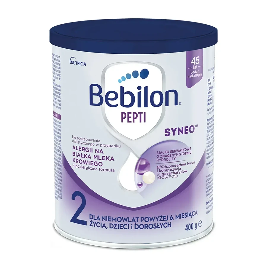 Bebilon Pepti 2 Syneo Infant Formula, for infants 6 months and older, 3 x 400 g, Nutricia