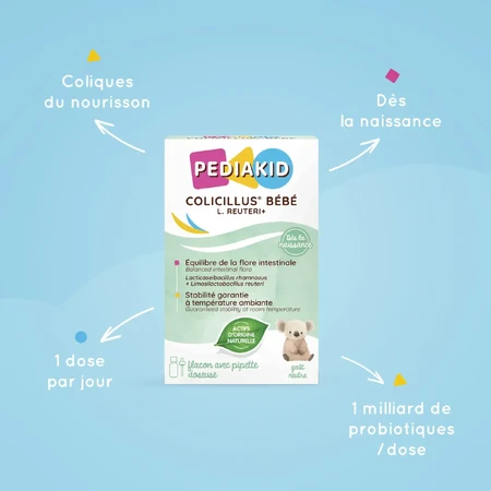 Colicillus Bébé Probiotic, 2x8 ml, Pediakid