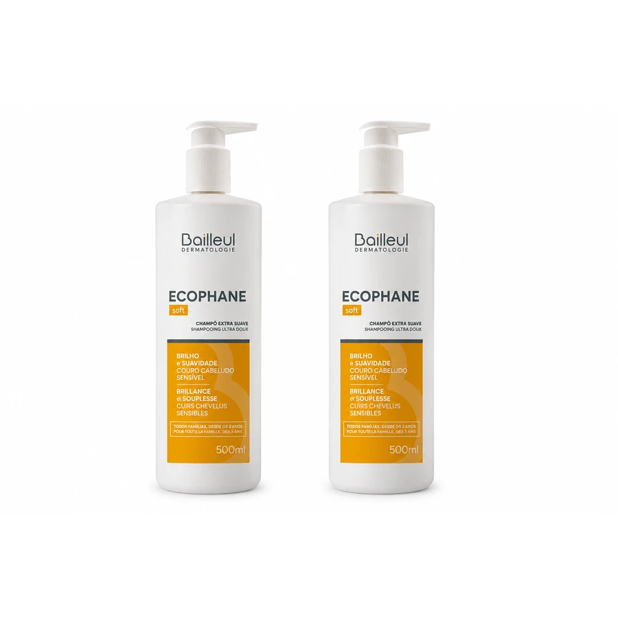 Bailleul Ecophane Soft Shampoo, 2x500 ml