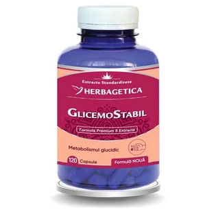 Glicemostabil, 120 cápsulas, Herbagetica