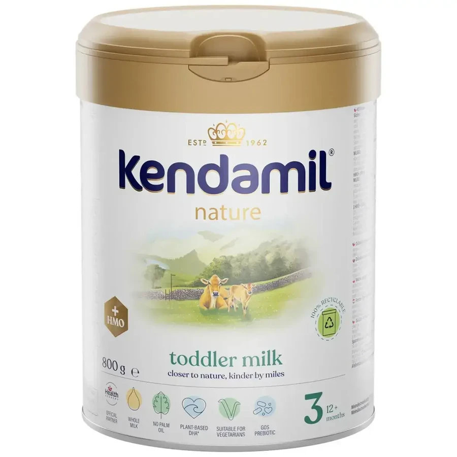 Kendamil Nature 3 HMO+ lapte pentru copii, peste 12 luni, 3x800 g, Kendal Nutricare