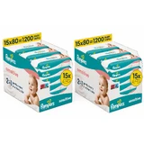Salviette PAMPERS Sensitive XXL Mensili 30x80 2400 