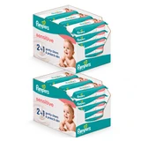 Toallitas húmedas PAMPERS Sensitive XXL Mensuales 130x80 2400 