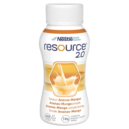 Resource 2.0, preparat nutritiv, aromă de ananas-mango, 16x200 ml
