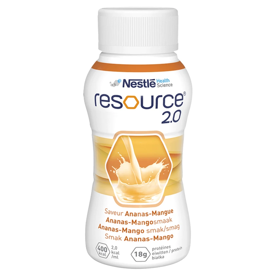 Resource 2.0, preparat nutritiv, aromă de ananas-mango, 16x200 ml