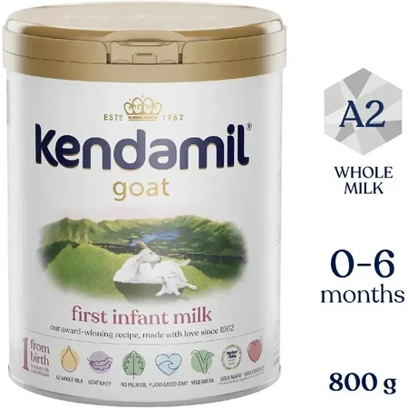 Kendamil Goat 1, lait infantile à base de lait de chèvre, dès la naissance, 2x800 g