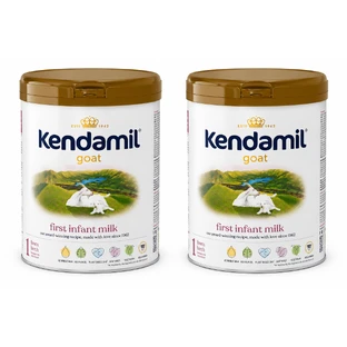 Kendamil Goat 1, zuigelingenmelk op basis van geitenmelk, vanaf de geboorte, 2x800 g