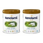 Kendamil Goat 2 Follow-on Formula with Goat's Milk, for use after 6 months, 2 x 800 g, Kendal Nutricare