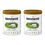 Lait de suite Kendamil Goat 2 au lait de chèvre, à utiliser à partir de 6 mois, 2 x 800 g, Kendal Nutricare