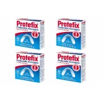 Protefix Adhesive Sheets for Dentures, 4x30 pieces, White