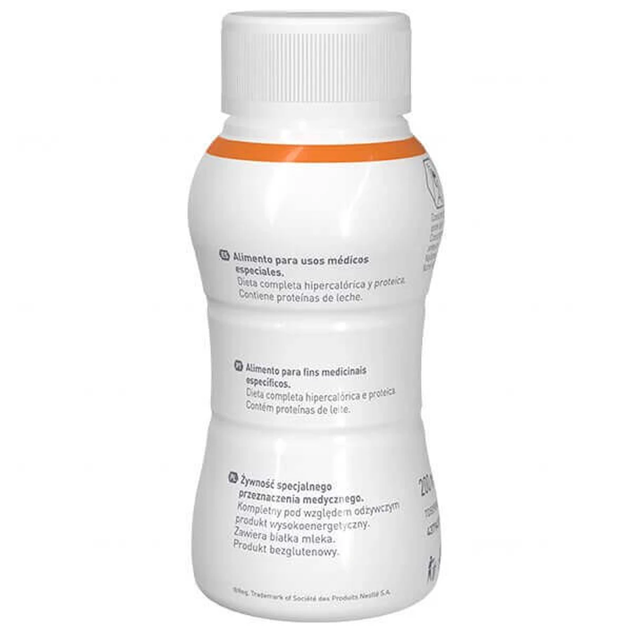 Resource 2.0, supplément nutritionnel, saveur abricot, 12x200 ml