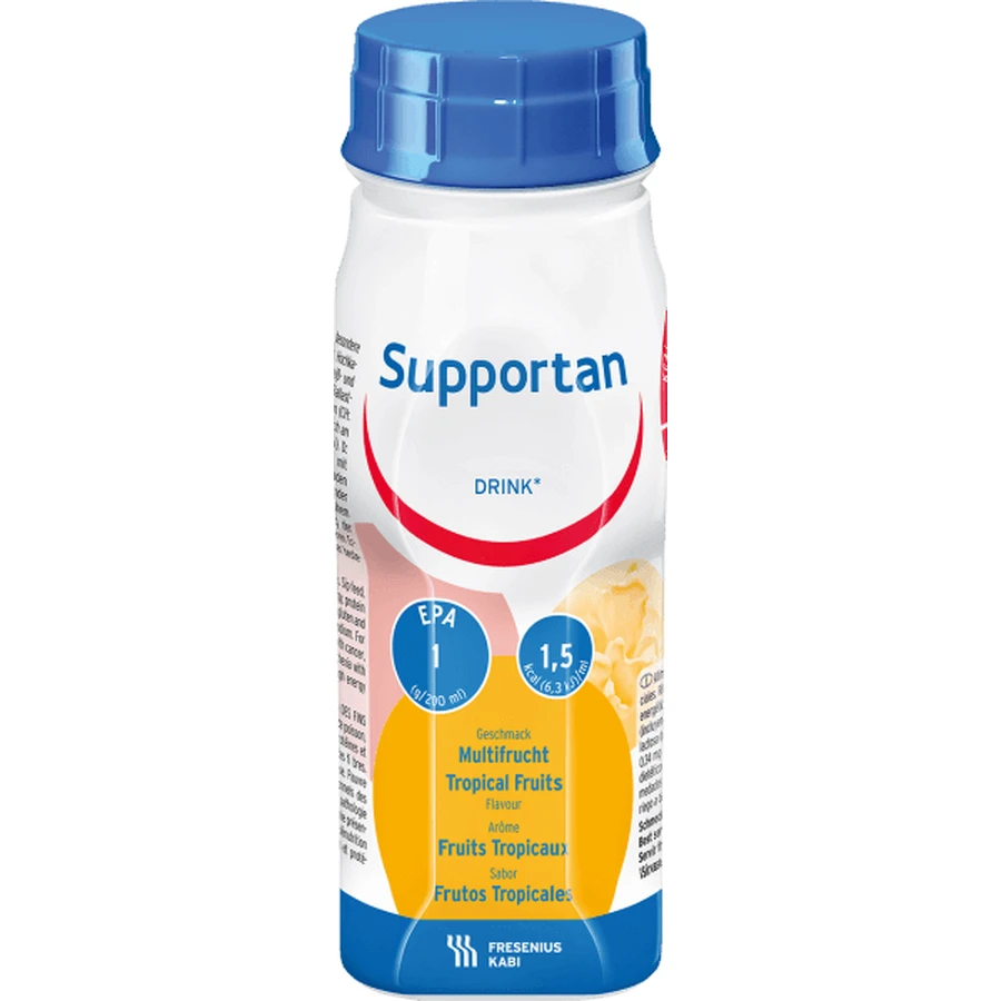 Supportan băutură nutritivă cu aromă de fructe tropicale, 12x200 ml, Fresenius Kabi
